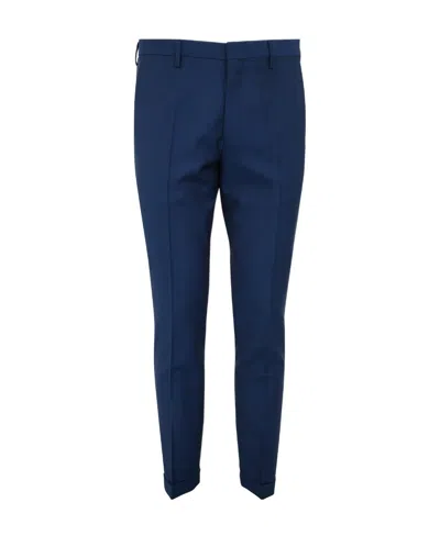 Paul Smith Tailored Tapered-leg Trousers In Blue