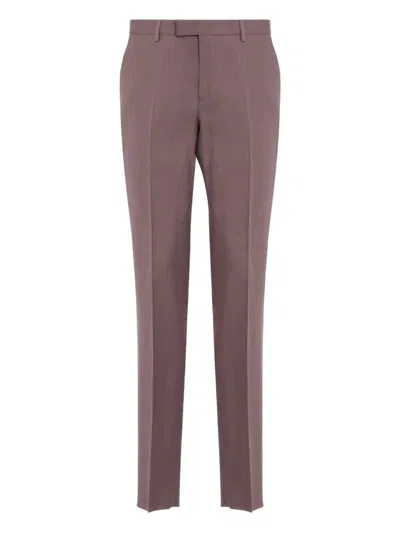Paul Smith Tailored Trousers In Purple