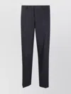 Paul Smith Tailored Trousers With Belt Loops And Pockets In Black