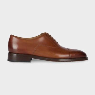 PAUL SMITH TAN 'GARSON' SHOES BROWN