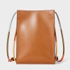 Paul Smith Tan Leather Cross Body Phone Bag Brown