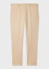 Paul Smith Tan Slim-fit Stretch-cotton Chinos Brown In Neutral
