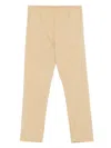 Paul Smith Beige Trousers With Elastic In Neutrals