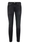 Paul Smith Slim Cut Denim Trousers In Black