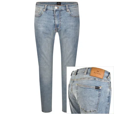 Paul Smith Tapered Fit Jeans Light Wash Blue