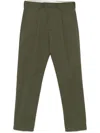 Paul Smith Tapered Trousers In Green