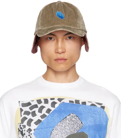 Paul Smith Taupe Ear Flap Cap In 63 Browns