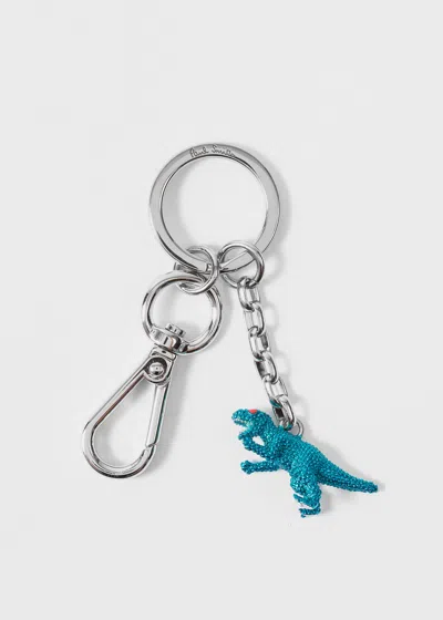 Paul Smith Teal 3d 'dino' Keyring Multicolour