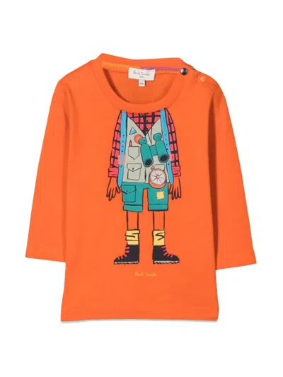 Paul Smith Tee Shirt In Orange