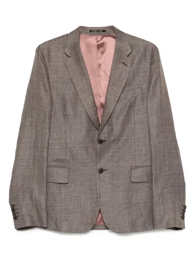 PAUL SMITH TEXTURED SINGLE-BREASTED BLAZER