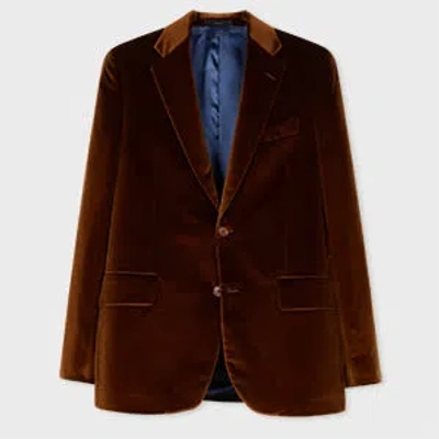 Paul Smith The Brierley - Brown Velvet Blazer