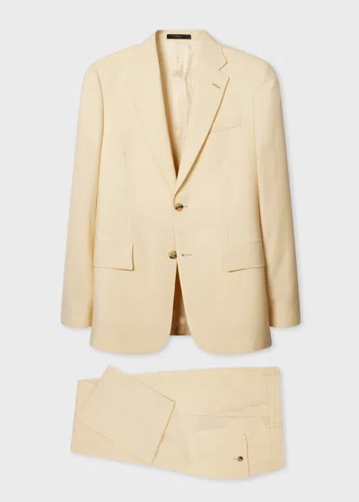 Paul Smith The Brierley - Butter Yellow Wool-mohair Suit