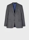 Paul Smith The Brierley - Grey Linen And Wool-blend Twill Blazer In Grey