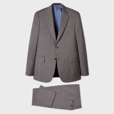 Paul Smith The Brierley - Grey Puppytooth Wool Suit In Gray