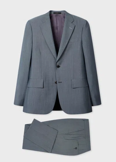 Paul Smith The Brierley - Soft Blue Wool-mohair Suit