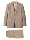 Paul Smith The Brierley Wool Suit In Brown