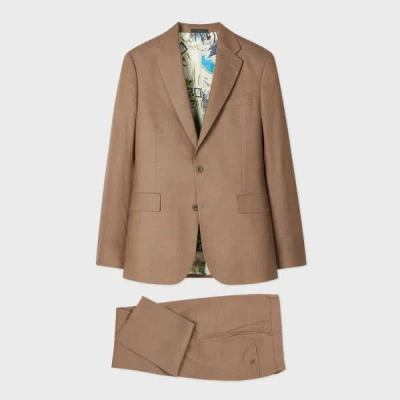 Paul Smith The Camberwell - Brown Linen-wool Suit