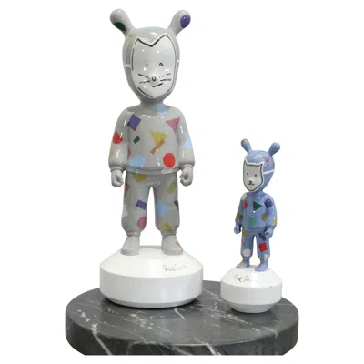 Pre-owned Paul Smith The Guest Signed Figurines Set By  In Gray