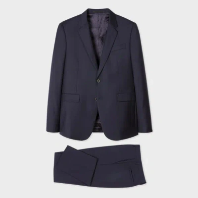 Paul Smith The Kensington - Slim-fit Dark Navy Wool-twill Suit Blue