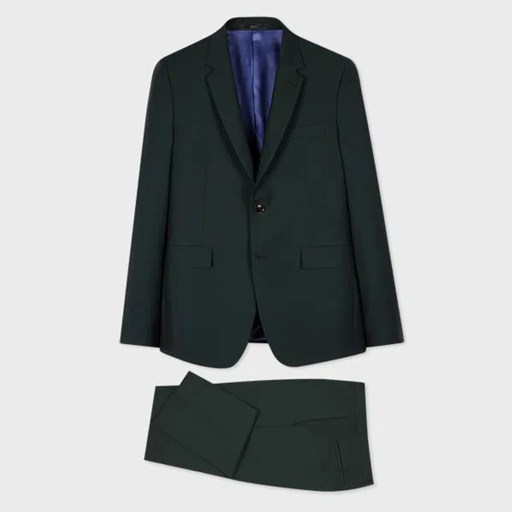 Paul Smith The Kensington Slim-fit Forest Green Wool-mohair Suit