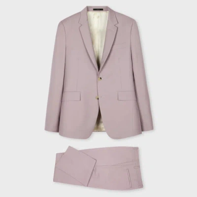 Paul Smith The Kensington - Slim-fit Light Mauve Wool-mohair Suit Purple