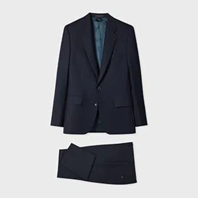 Paul Smith The Mayfair - Navy Wool 'a Suit To Travel In' Blue