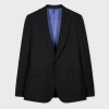 Paul Smith The Soho - Tailored-fit Black Wool 'a Suit To Travel In' Blazer In Black