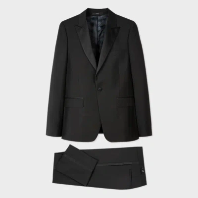 Paul Smith The Soho - Tailored-fit Black Wool-mohair Evening Suit
