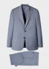 Paul Smith The Soho - Tailored-fit Blue Marl Tropical Wool Suit