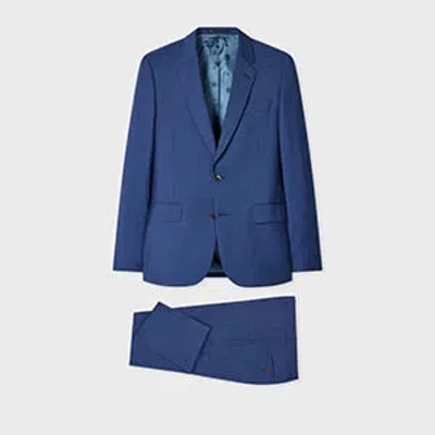Paul Smith The Soho - Tailored-fit Blue Wool Suit