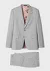 Paul Smith The Soho - Tailored-fit Grey Check Wool Suit