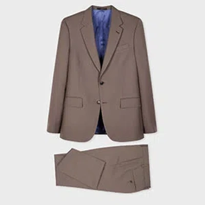 Paul Smith The Soho - Tailored-fit Grey Wool 'a Suit To Travel In'