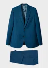 Paul Smith The Soho - Tailored-fit Petrol Blue Wool-mohair Suit