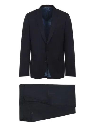 Paul Smith The Soho Pinstripe Wool Suit In Black