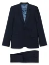 Paul Smith Blue Wool Blend Suit