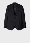 Paul Smith The Westbourne - Navy Wool-mohair Blazer Blue In Black
