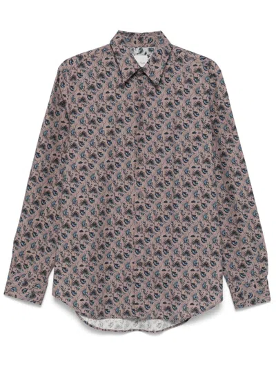 Paul Smith Thistleberry Shirt In Pink