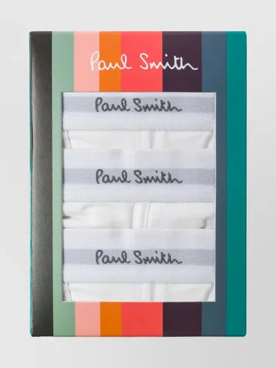 Paul Smith Three Pack Organic Cotton Boxer Briefs