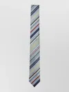 Paul Smith Tie Regular Shape Diagonal Stripe Design In Blue