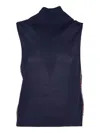 Paul Smith Roll-neck Sweater In Blue