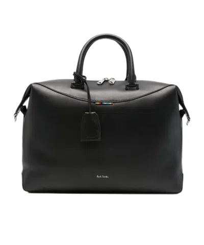 Paul Smith Top-handle Briefcase In Black