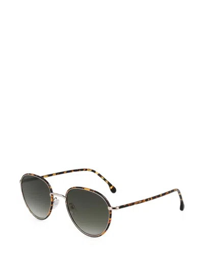 Paul Smith Tortoiseshell-effect Round-frame Sunglasses In Multi