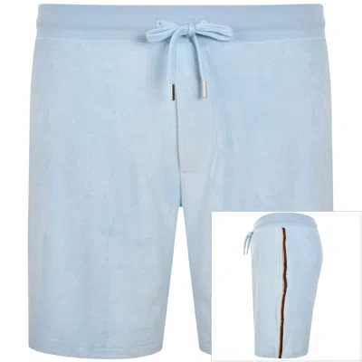 Paul Smith Towel Stripe Shorts Blue