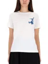 Paul Smith Rabbit-graphic T-shirt In White