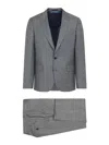Paul Smith Grey Wool-blend Suit With Tailored Fit In Gray