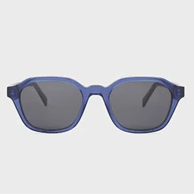 Paul Smith Transparent Blue 'mayton' Sunglasses Multicolour