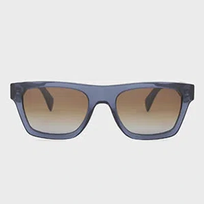 Paul Smith Transparent Blue 'morrel' Sunglasses Multicolour
