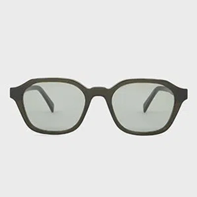 Paul Smith Transparent Dark Green 'mayton' Sunglasses Multicolour