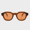 Paul Smith Transparent Khaki 'lyford' Sunglasses Multicolour In Multicolour
