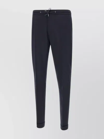 Paul Smith Travel Suit Wool Trousers In Grey
